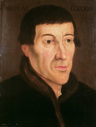 Nikolaus Kopernikus, ca. 1776 von Friedrich Anton Lohrmann or Lormann